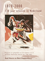 Cover boek 130 jaar atletiek in Nederland
